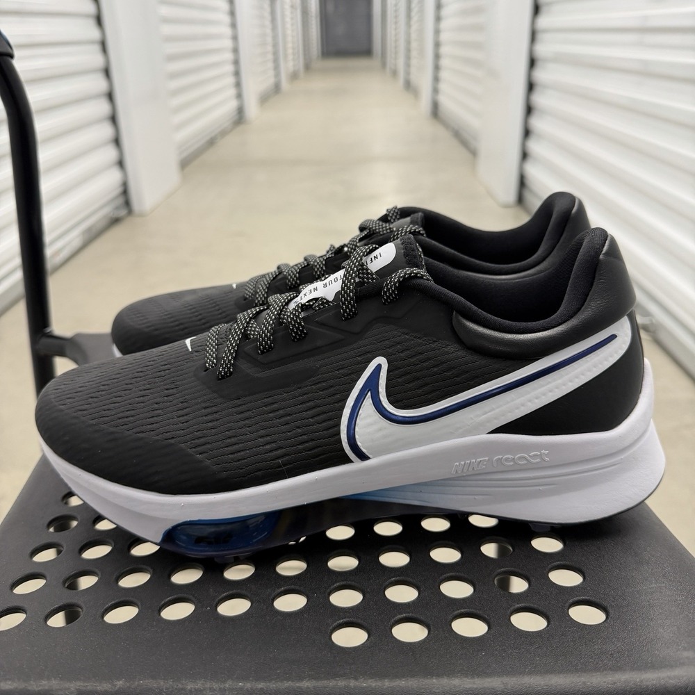 Nike Air Zoom Infinity Tour NEXT% Golf Shoes Black/Photo Blue DC5221-014 Size 9